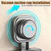 Hair Dryer Holder, Suction Cup Blow Dryer Stand, Maximum Load Capacity 5kg, Hair Tool Organizer with Wire Storage for Bathroom Bedroom view 3