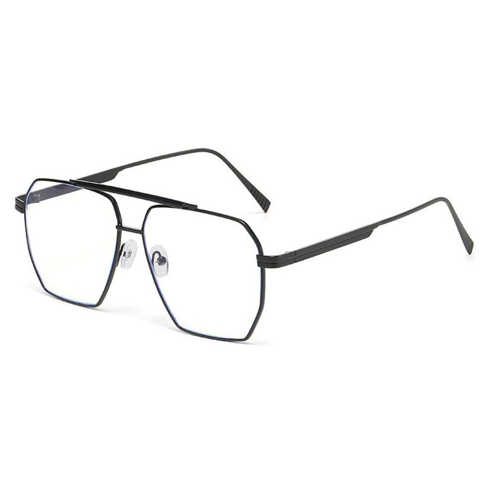 helena Retro Big Pilot Reading Glasses for Women Men Classic Oversized Large Reader Blue Light Computer Frame UV400 (C1, 1.25, x)