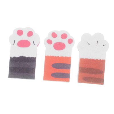 3Pcs Cat Claw Dishwashing Sponge Blocks with Sponge and Nonwoven Cloth