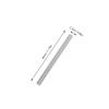 GALPADA 2pcs Glass Wiper Strip Replacement Practical Squeegee Blade Heads Multipurpose Window Cleaner Accessories for Home Manual Window Squeegee view 2