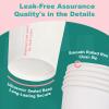 100 Pack 12 oz White Disposable Coffee Cups,White Hot/Cold Beverage Drinking Cup for Cold and Hot Drinks view 4