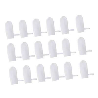 PartyKindom Oral Gauze Finger Toothbrush Teeth Cleaner Soft Comfortable Fit Safe for Newborns and Gauze Material Easy to Clean