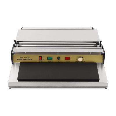 JDINAAS Hand Wrapping Machine Film Wrapper, Cling Film Packaging Machine for Fresh Packaging of Vegetables, Fruits Suitable Cling Film Width 17.72 Inch 18.7 x 23.6 x 4.7 Inch