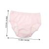 Wakauto Reusable Diaper for Elderly XXL Absorbent Leak Cotton Adult Underwear Briefs for Men and Women Washable Pant for view 3