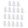 VICASKY Oral Gauze Finger Toothbrushes for Newborns Tongue Teeth Gum Cleaner White view 1