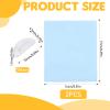 10 Pairs Adhesive Ultra Thin Silicone Eyeglass Nose Pads Covers Upgraded Concave Eyeglasses Nose Bridge Pads Comfort Soft Stick On Nosepads Anti-Slip Eyeglasses Guards Sticky Clear Cushions view 2