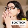 SOCTICK 4 Pack Oversized Reading Glasses for Women 0.75 with Spring Hinge view 4