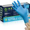 SWIFTLITE Nitrile Gloves, Food Safe Disposable Gloves Latex Free, Blue Rubber Gloves Powder Free for Food Prep, Cooking, Kitchen Cleaning (Large, 300) view 1