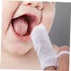 Beaupretty Gauze Finger Toothbrushes Soft Oral Cleaners White for Newborns Gum Tongue Teeth Cleaning Safe Comfortable Fit view 3