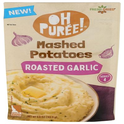 Oh Puree Potato Instant Mashed Rich Gold 3.6 oz (Pack of 12)
