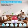 ap airpleasure Water-Based Purifier Air Washer, Variable Speed Air Washer Aroma Diffuser with 7 Color 12 LED Night Light, Aroma Fresher Small Air Cleaner, Air Revitalizer & Freshener for Home, Office view 4