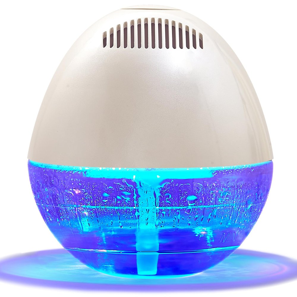 ap airpleasure Water-Based Purifier Air Washer, Variable Speed Air Washer Aroma Diffuser with 7 Color 12 LED Night Light, Aroma Fresher Small Air Cleaner, Air Revitalizer & Freshener for Home, Office