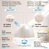 ap airpleasure Water-Based Purifier Air Washer, Variable Speed Air Washer Aroma Diffuser with 7 Color 12 LED Night Light, Aroma Fresher Small Air Cleaner, Air Revitalizer & Freshener for Home, Office view 3