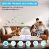 ap airpleasure Water-Based Purifier Air Washer, Variable Speed Air Washer Aroma Diffuser with 7 Color 12 LED Night Light, Aroma Fresher Small Air Cleaner, Air Revitalizer & Freshener for Home, Office view 4