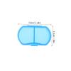 VALICLUD 6Pcs Small Medicine Box Organizer Portable Travel Pill Case Seal PP Material Two Compartments for Daily Vitamins and Medication Storage view 2