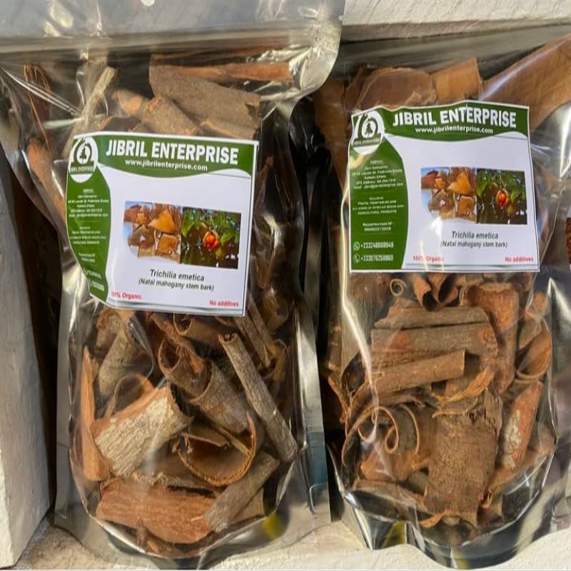 Trichilia emetica, Natal Mahogany, 100% Natural and Organic, no additives, Including Phyto Sanitary Certificate (200g)
