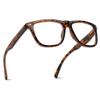 2SeeLife Oversized Blue Light TR-90 Reading Glasses for Men Medium Fit, Sturdy Frame, Spring Hinges, Premium Readers, Brown Tortoise, +2.25 view 1