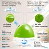 ap airpleasure Water-Based Purifier Air Washer, Variable Speed Air Washer Aroma Diffuser with 7 Color 12 LED Night Light, Aroma Fresher Small Air Cleaner, Air Revitalizer & Freshener for Home, Office view 3