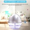 ap airpleasure Water-Based Purifier Air Washer, Variable Speed Air Washer Aroma Diffuser with 7 Color 12 LED Night Light, Aroma Fresher Small Air Cleaner, Air Revitalizer & Freshener for Home, Office view 2
