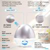 ap airpleasure Water-Based Purifier Air Washer, Variable Speed Air Washer Aroma Diffuser with 7 Color 12 LED Night Light, Aroma Fresher Small Air Cleaner, Air Revitalizer & Freshener for Home, Office view 3