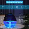 ap airpleasure Water-Based Purifier Air Washer, Variable Speed Air Washer Aroma Diffuser with 7 Color 12 LED Night Light, Aroma Fresher Small Air Cleaner, Air Revitalizer & Freshener for Home, Office view 3