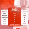 (2 Pack) Gluco Advance Capsules, Official GlucoAdvance Supplement Pills with All Natural Ingredients, Advanced Formula Supplement with Maximum Strength Support Vitamins for Women & Men (120 Capsules) view 3