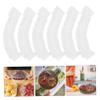 Baluue 100pcs Food Grade Elastic Stretch Lids for Bowls and Containers Transparent Reusable Fresh Keeping Covers for Kitchen Storage Refrigerator Fruit and Leftover Protection view 2