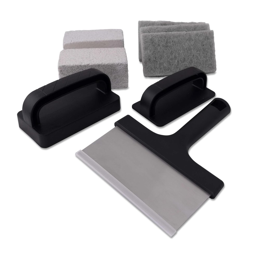 GrillPro 91200 Griddle Cleaning Kit, 8 Pieces