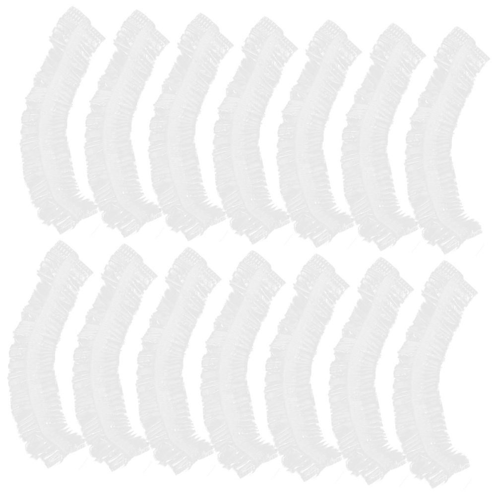 Healifty 100pcs Elastic Stretch Bowl Covers Food Storage Fresh Keeping Bags Reusable Food Covers for Bowls Plates for Picnic Family Gatherings and Leftovers