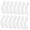 Healifty 100pcs Elastic Stretch Bowl Covers Food Storage Fresh Keeping Bags Reusable Food Covers for Bowls Plates for Picnic Family Gatherings and Leftovers view 1