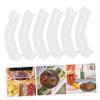 Healifty 100pcs Elastic Stretch Bowl Covers Food Storage Fresh Keeping Bags Reusable Food Covers for Bowls Plates for Picnic Family Gatherings and Leftovers view 2