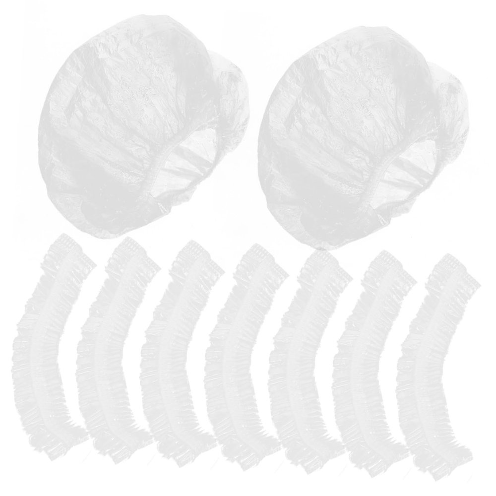 Baluue 100pcs Elastic Bowl Covers Food Storage Fresh Keeping Bags Reusable Stretch Cling Film Wrap for Kitchen Leftovers Fruit Vegetable Preservation