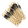 NOLITOY 36Pcs Gold Paper Straws Funny Party Drinking Supplies Drink Decor for Birthdays Milk Tea view 1