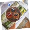 PartyKindom 100pcs Elastic Stretch Bowl Covers Food Grade Fresh Keeping Bags for Fruit Vegetable Meat Storage Flexible Reusable Kitchen Bowl Wraps for Refrigerator Picnic Family Gatherings view 2