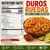 Duros Ruedas 1 lb, Duros Mexican Wheat Snacks, Chicharrones de Harina, Wheat Wheels for Frying, Fritura de Rueda, Mexican Snacks, Duros Pasta by New to Town view 4