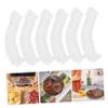 GALPADA 100pcs Elastic Bowl Covers Food Grade Fresh Keeping Bags for Kitchen Containers Home Use Fruit Vegetable Meat Storage Airtight Stretch Wrap for Outdoor Picnic and Refrigerator view 2