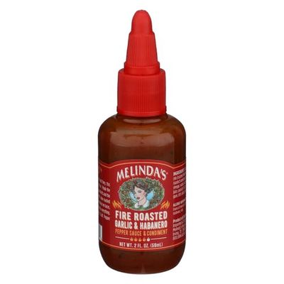 Melindas Fire Roasted Garlic Habanero 2 oz (Pack of 40)