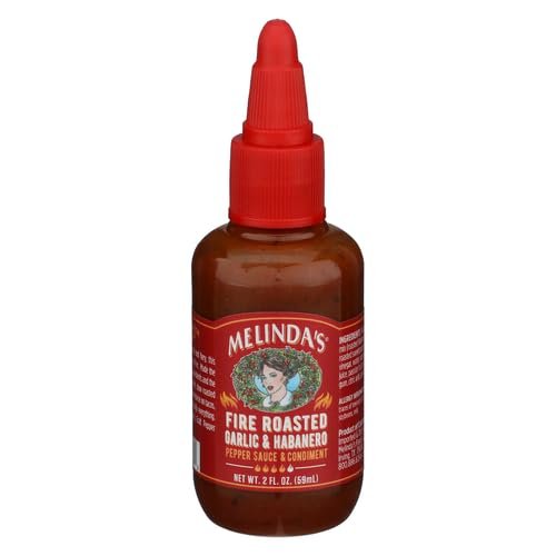 Melindas Fire Roasted Garlic Habanero 2 oz (Pack of 40)