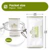 Cannadew 72% RH 60g (5pack) Humidity Packs Two-Way Humidity Control Pack - Moisture Absorbers & Hydration Packets for Curing and Storage view 2