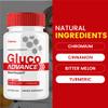 (2 Pack) Gluco Advance Capsules, Gluco Advanced Blood Support Supplement GlucoAdvance Pills for Joints, GlucoseAdvance Premium Blend Flow Balance All Natural Formula Overall Health Wellness (120 Ct) view 4