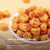 BAYUEDEGUA-Instant noodle cookies 250g/8.81oz Lamian Noodles balls,Spicy crispy snacks,Mini instant noodles,Satisfy hunger. view 4