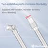 2 Packs QuietAir Elbow Tube for Airfit F40,Including 2 Short Tube 2 Elbow and 2 QuietAir Vent,Great Value CPAP Supplies by Medihealer view 2