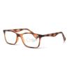 DEBSPECS Bifocal Reading Glasses Dual Strength Lens, Rectangular Frame Screen & Reading Vision Lightweight Unisex Fit Tortoise By Debby Burk Optical view 1