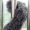 Holibanna Retractable Microfiber Duster with Telescopic Stainless Steel Handle Electrostatic Dust Cleaner for Ceiling Fans Furniture Cars and Hard to Reach Areas and Soft Household Dust view 3