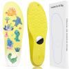 Insoles for Hidden Holder, Devise Case for Kids, Adults and Elderly, Comfortable Inserts for Shoes, Yellow (Foot:7.1-7.5IN/Insole:7.6-8.3IN/12.5C-1Y) view 1