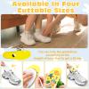 Insoles for Hidden Holder, Devise Case for Kids, Adults and Elderly, Comfortable Inserts for Shoes, Yellow (Foot:7.1-7.5IN/Insole:7.6-8.3IN/12.5C-1Y) view 2