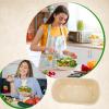 UCEHIPAW 110 Pcs Disposable Bowls with Lids 23 oz Rectangular Paper Food Containers for Diet Salad, Ice Cream, Yogurt, Party Food, Meal Prep view 3