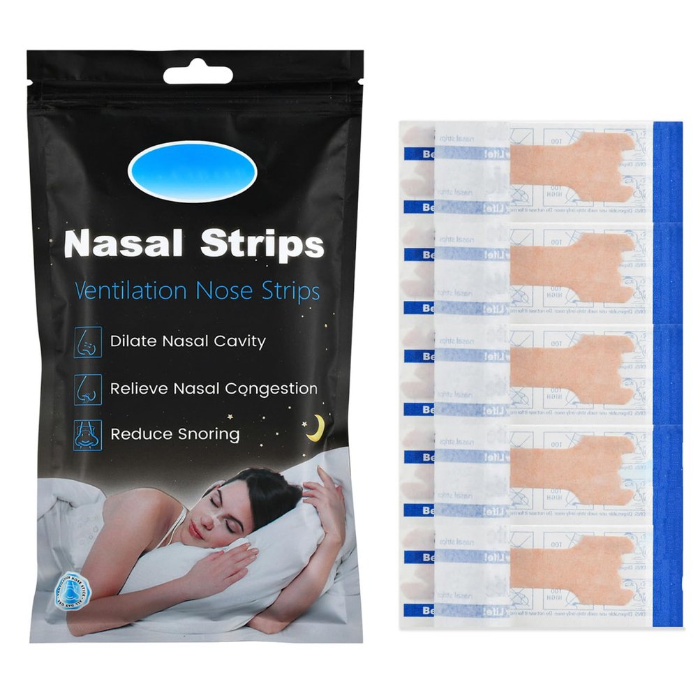 120PCS Nose Strips for Breathing,Extra Strength Nasal Strips for snoring,Suitable for Nasal Congestion & snoring (120)