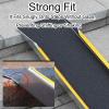 10in Aluminum Shed Ramps 2PCS, 39in, 47in, 59in Long Threshold Ramp 661Ib Capacity, Non-Slip Loading Ramps with Grit-Coated Surface Lightweight Sturdy(120cm/47in) view 4