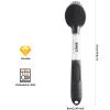 Usuit Soap Dispensing Dish Brush with Handle, 2 Pack, Dish Soap Brush, Built-in Soap Dispenser, Non-Slip Handle, Scrub Brush for Pots, Pans, Kitchen Brush, Refillable view 2